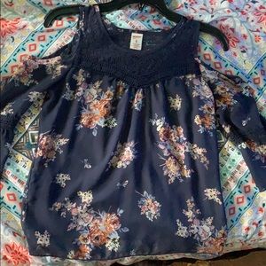 Arizona Jean girls off the shoulder top